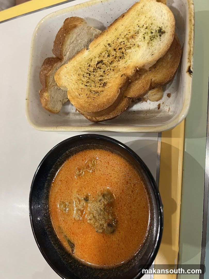 Soup and Toasted Bread