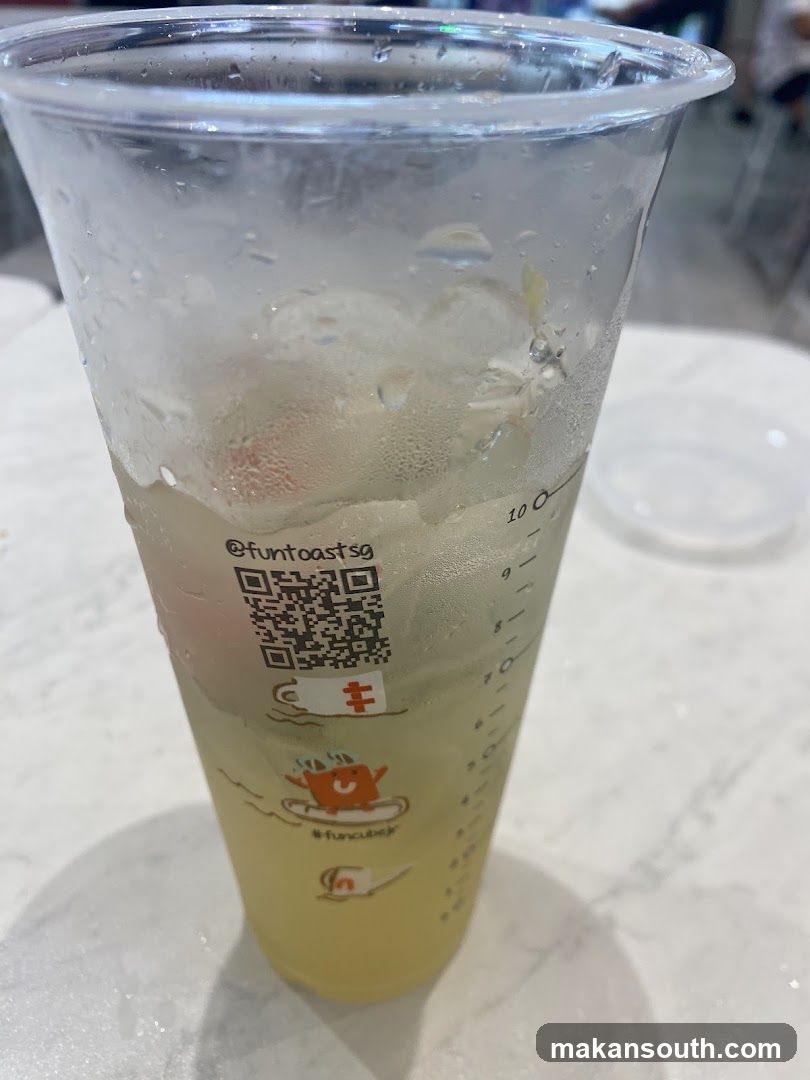 Drink in a plastic cup
