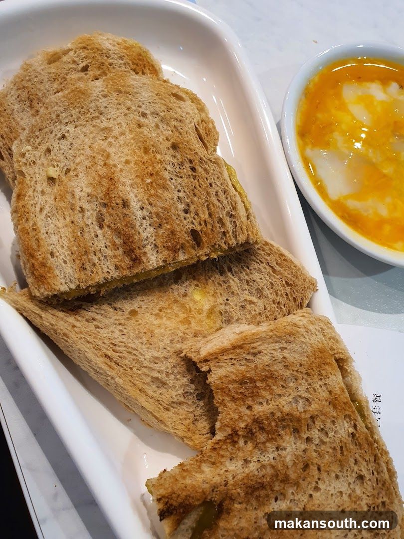 Toast with Soft-Boiled Eggs