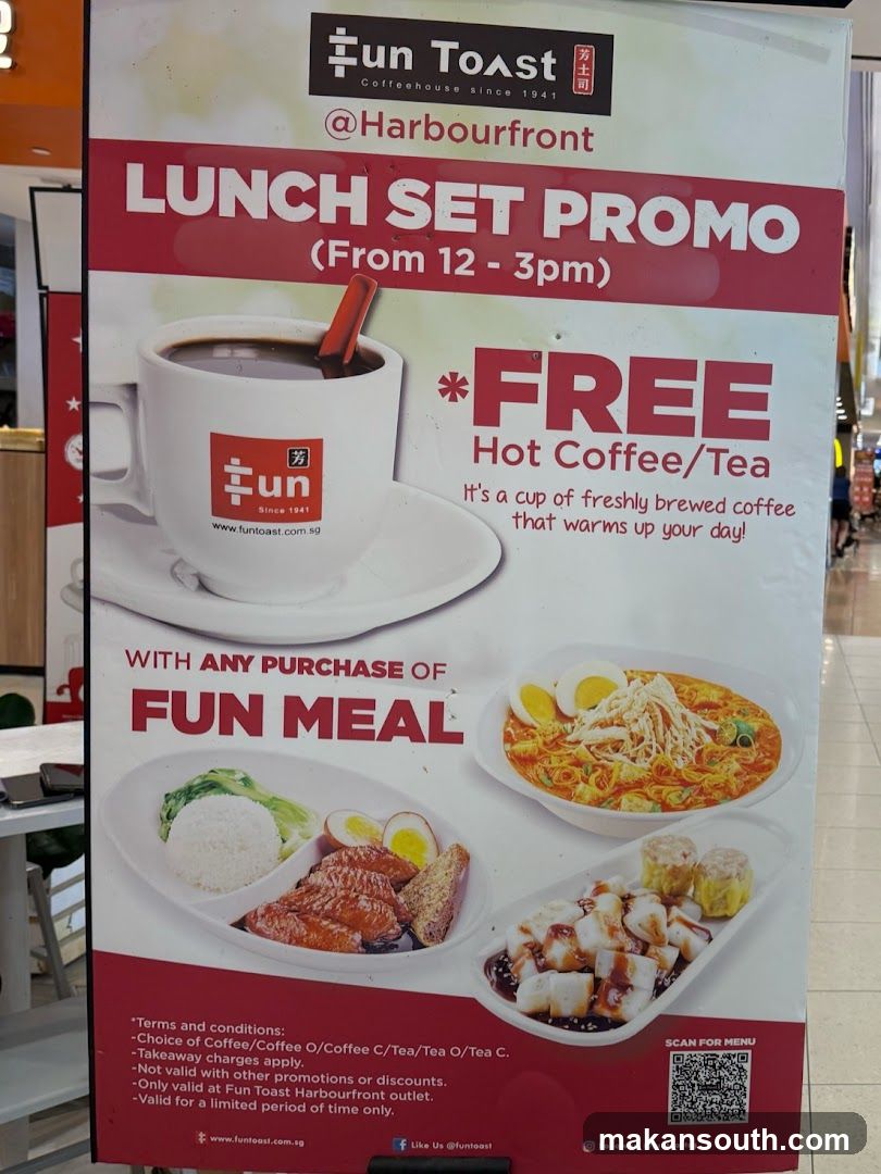 Fun Toast Lunch Set Promo