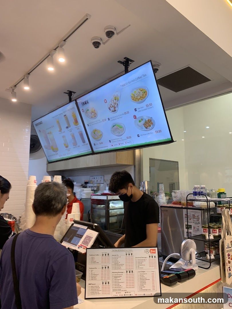 Food and Drink Menu Display
