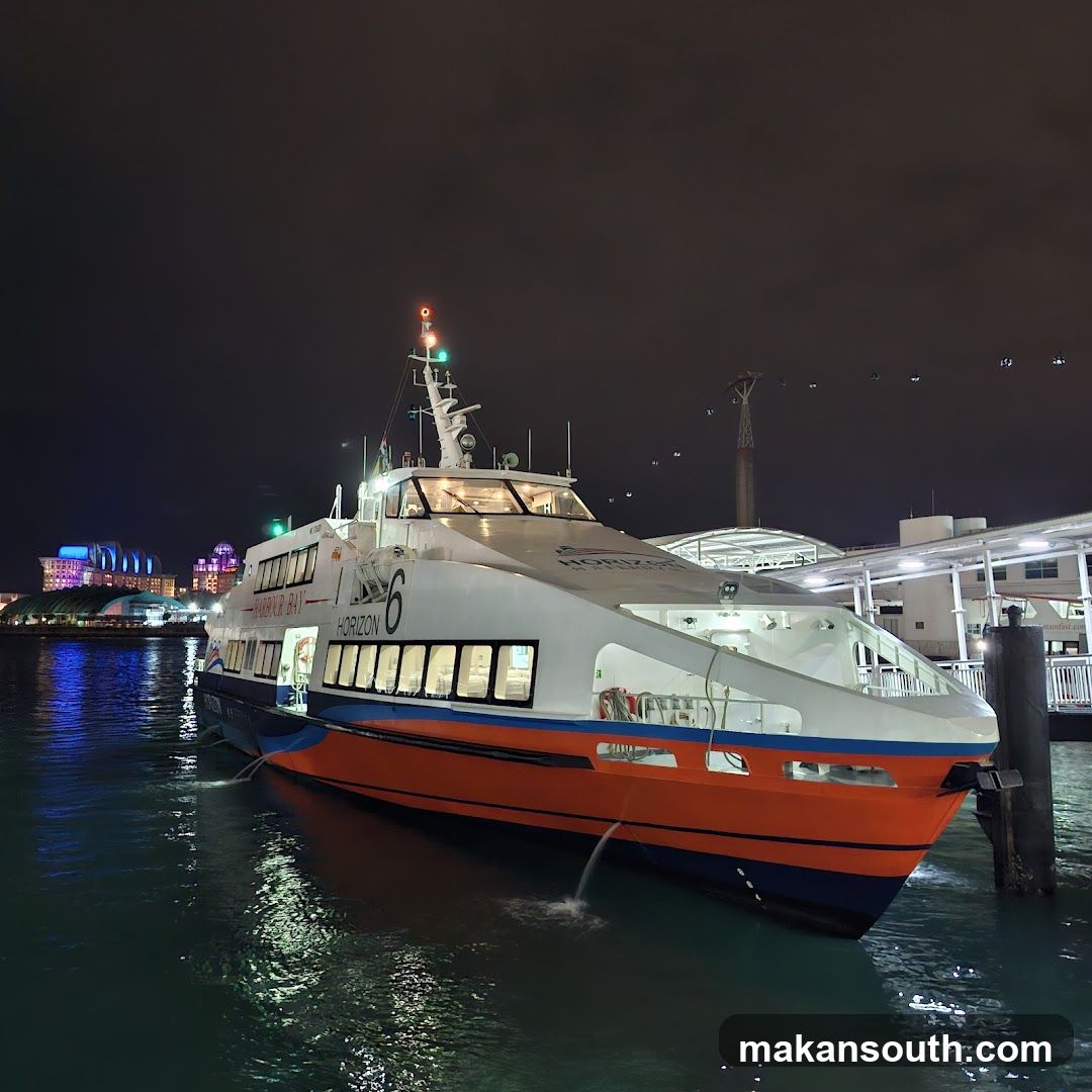 Ferry at Night