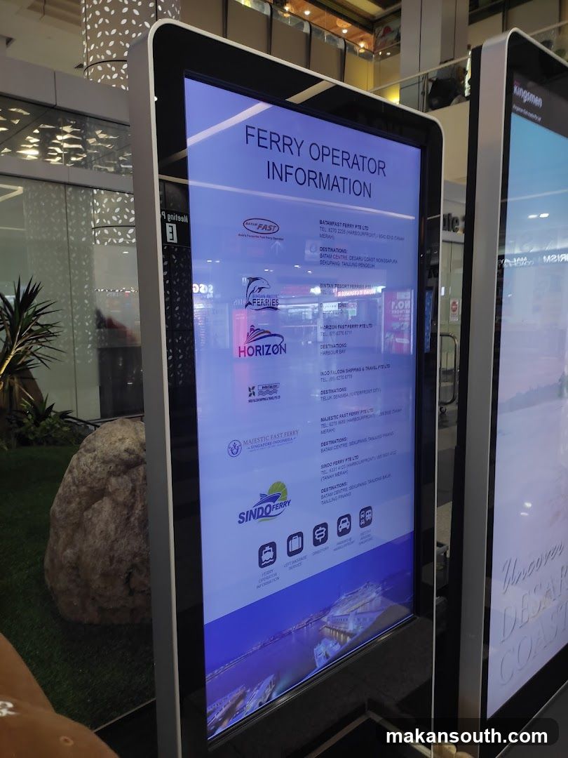 Ferry Operator Information Kiosk