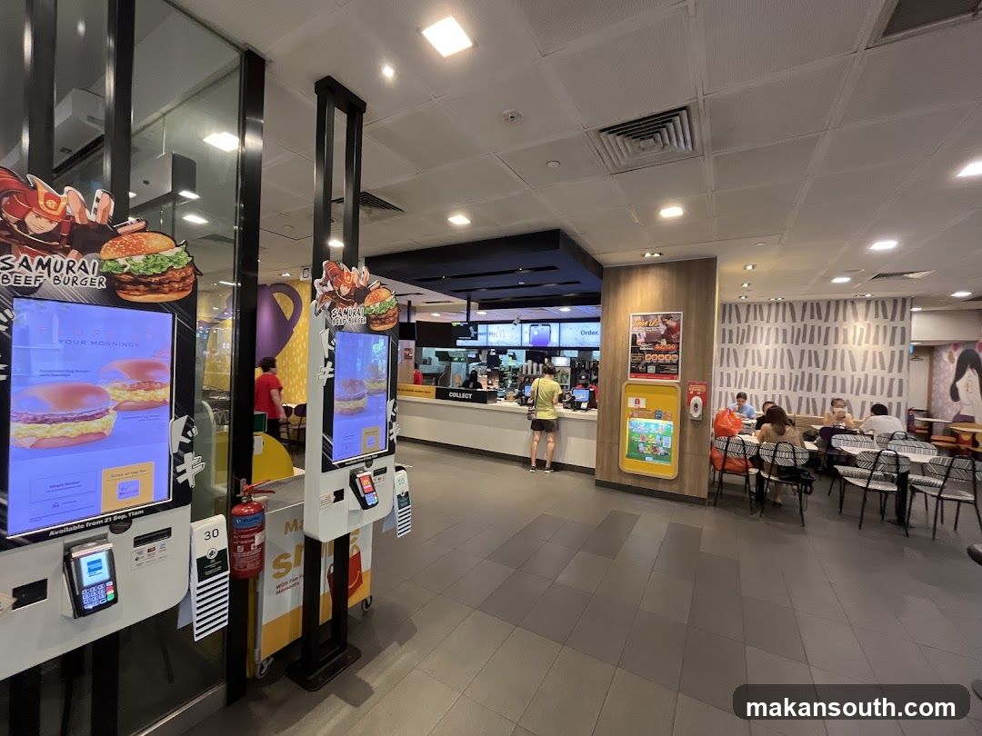 Fast Food Restaurant Interior