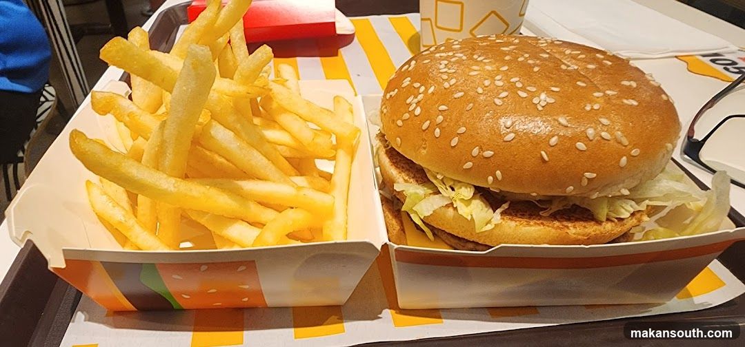 Burger and Fries