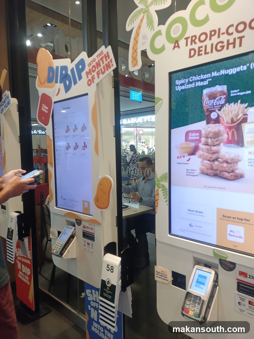 Fast Food Restaurant Self-Order Kiosks