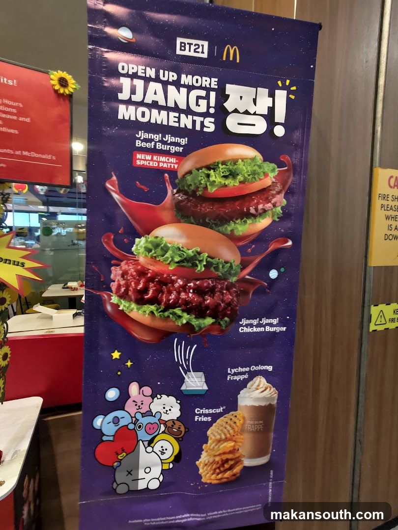 McDonald's BT21 Promotion
