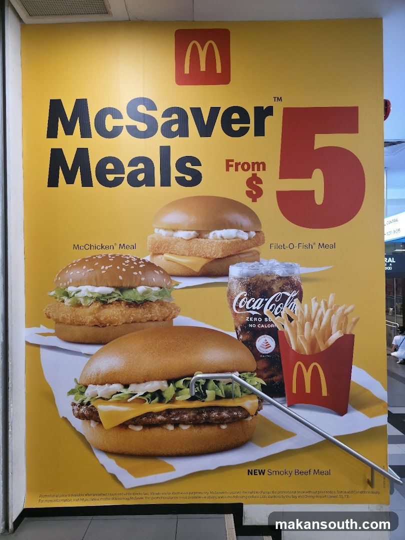 McDonald's McSaver Meals Promotion
