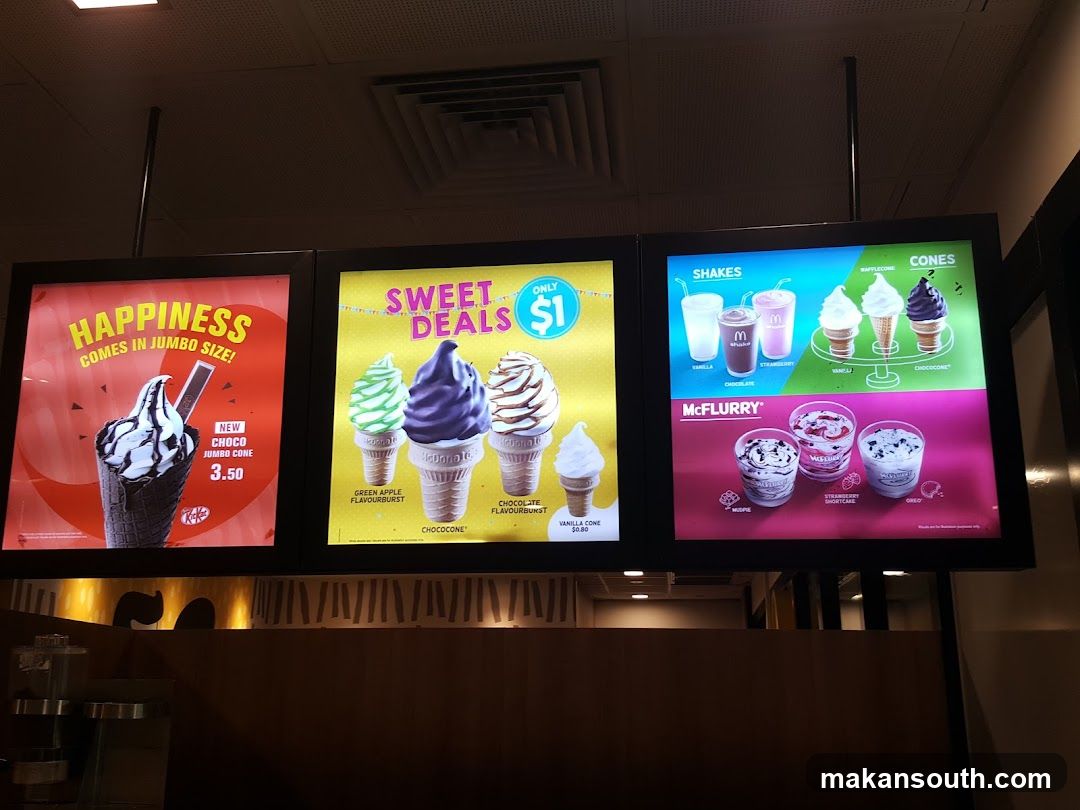 McDonald's Menu