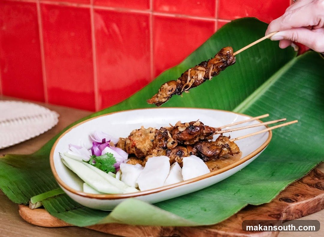 Chicken Satay with Sides
