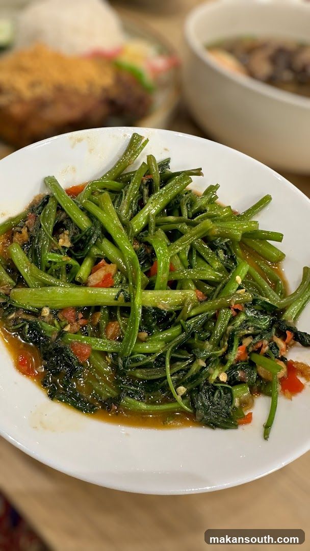 Stir-fried Water Spinach