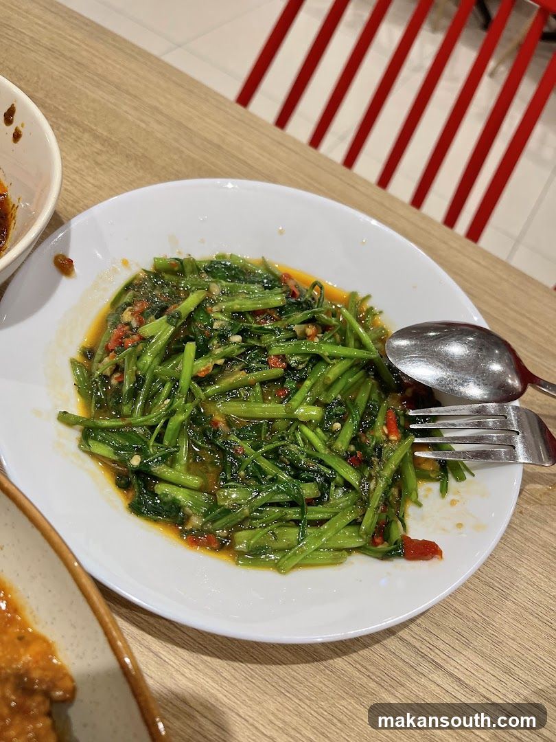 Stir-fried Water Spinach