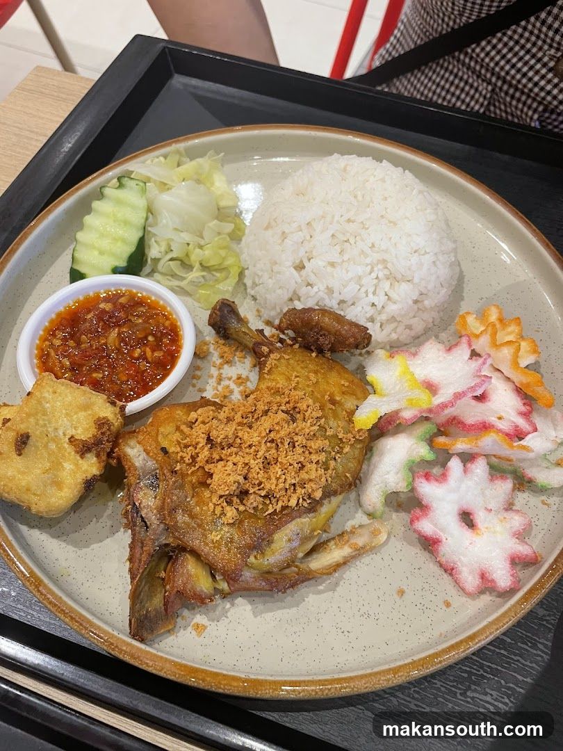 Fried Duck Meal