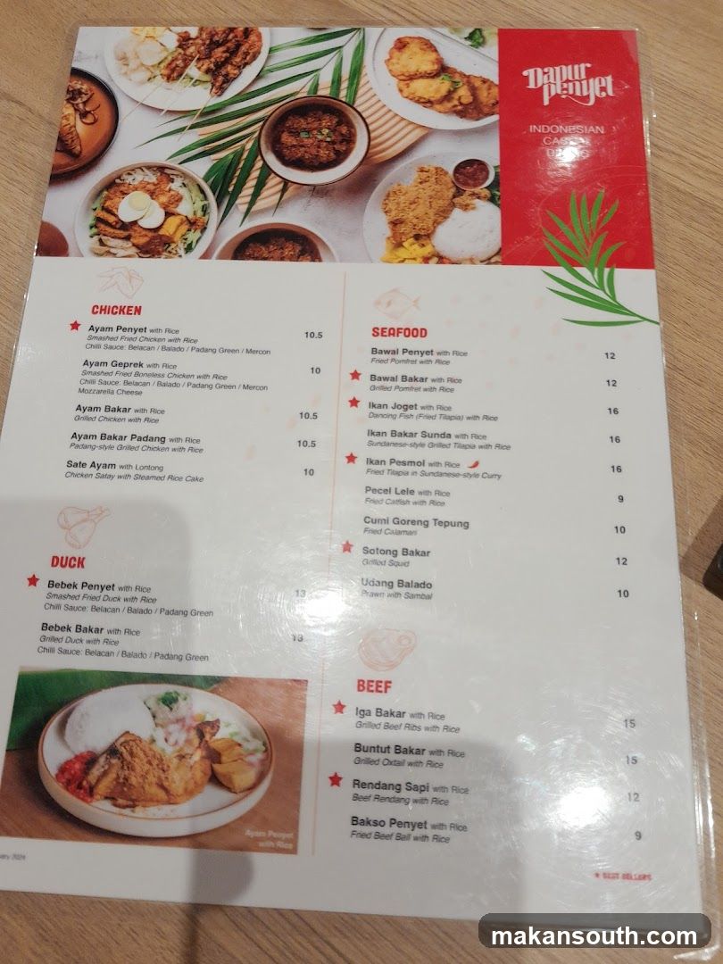 Dapur Penyert Indonesian Cuisine