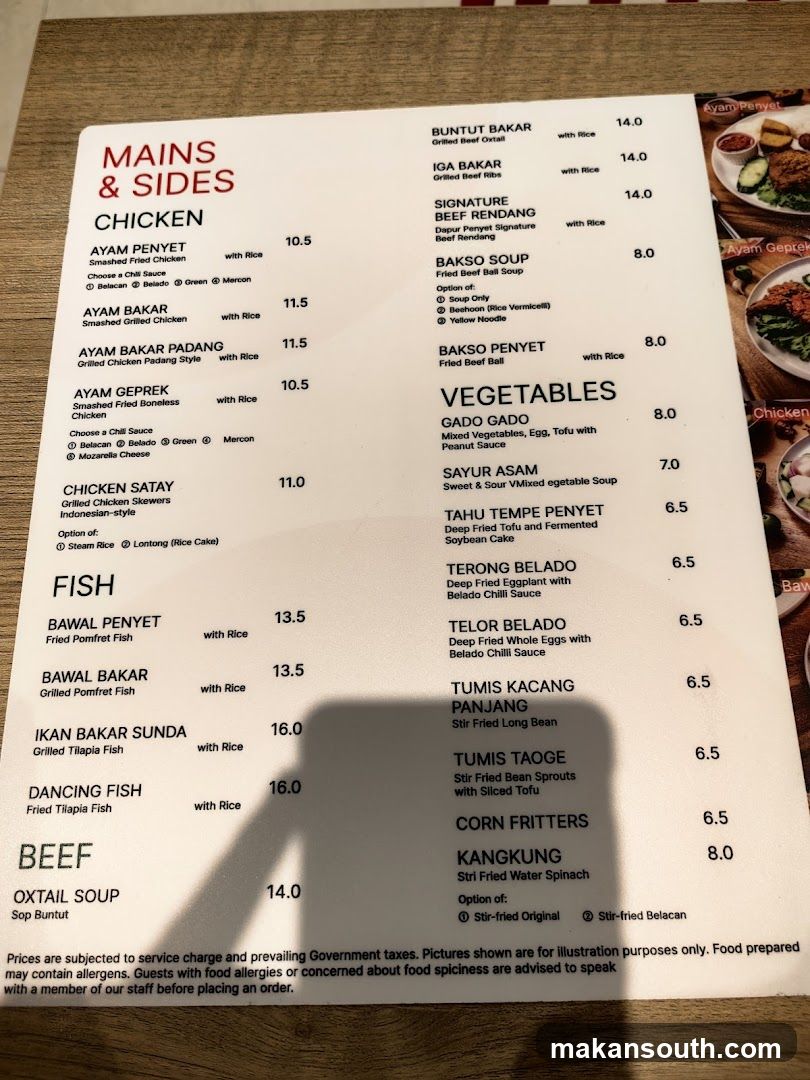 MAINS & SIDES