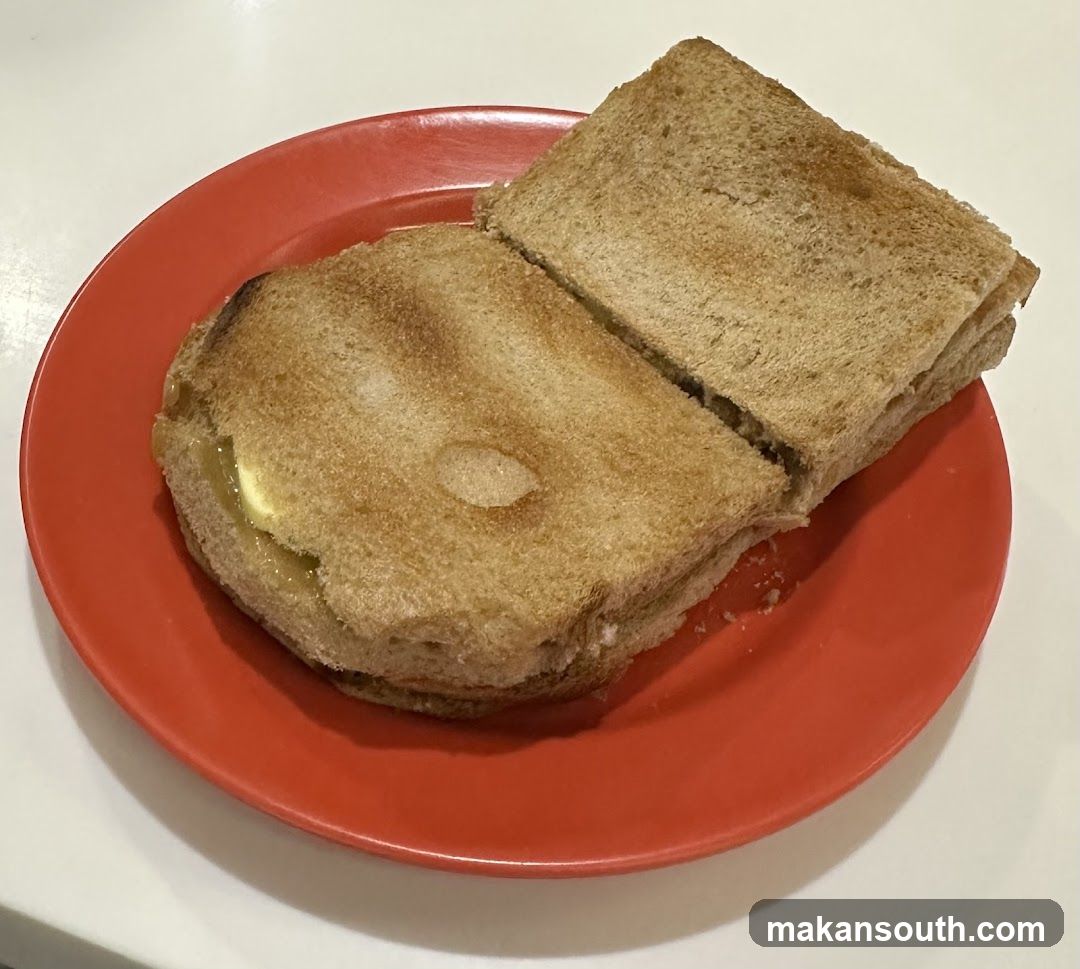 Toast with Butter and Jam
