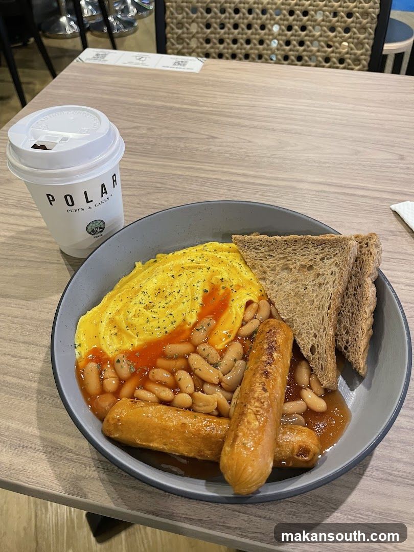Breakfast Platter with Coffee