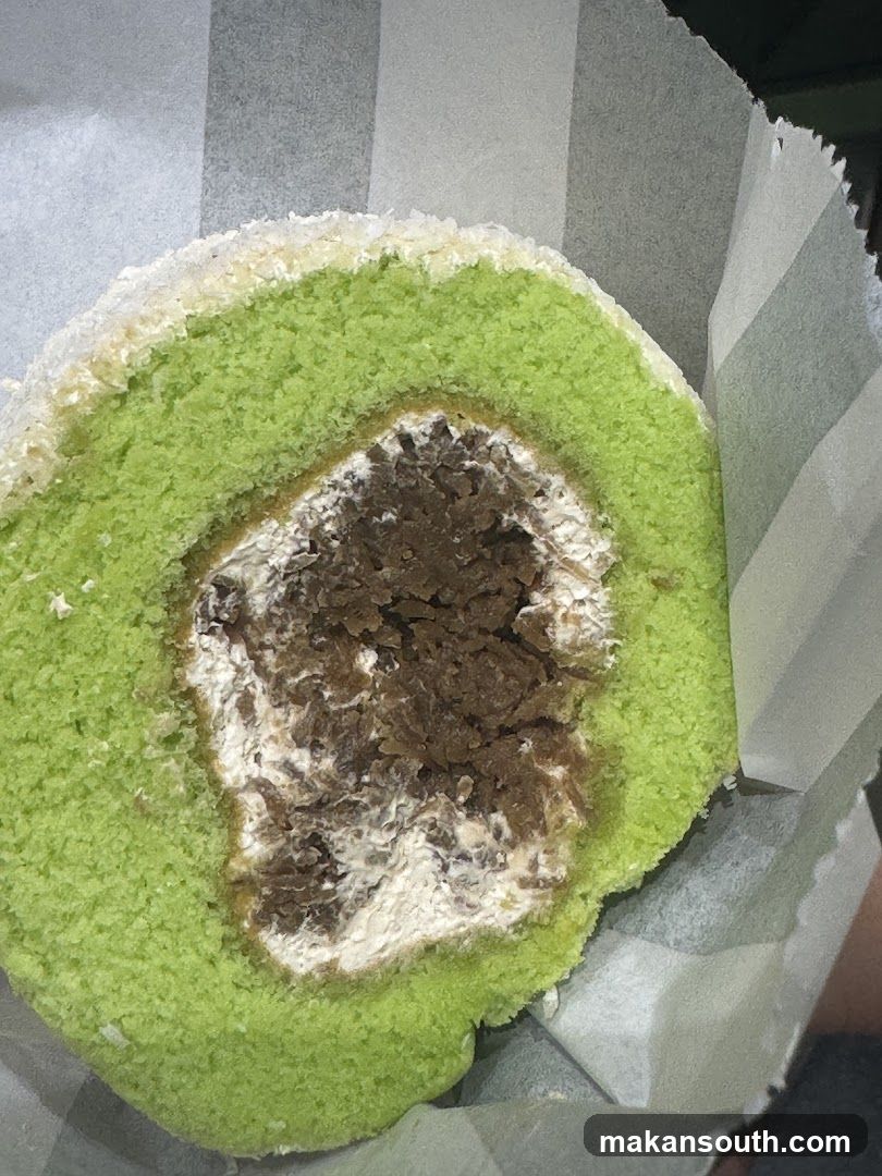Pandan Swiss Roll