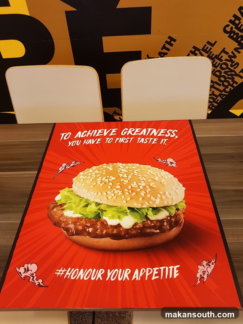 Burger Advertisement