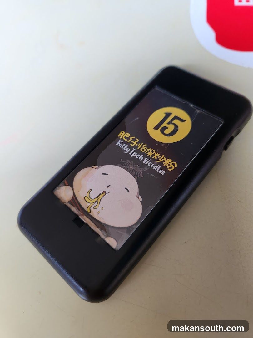 Table Number Display