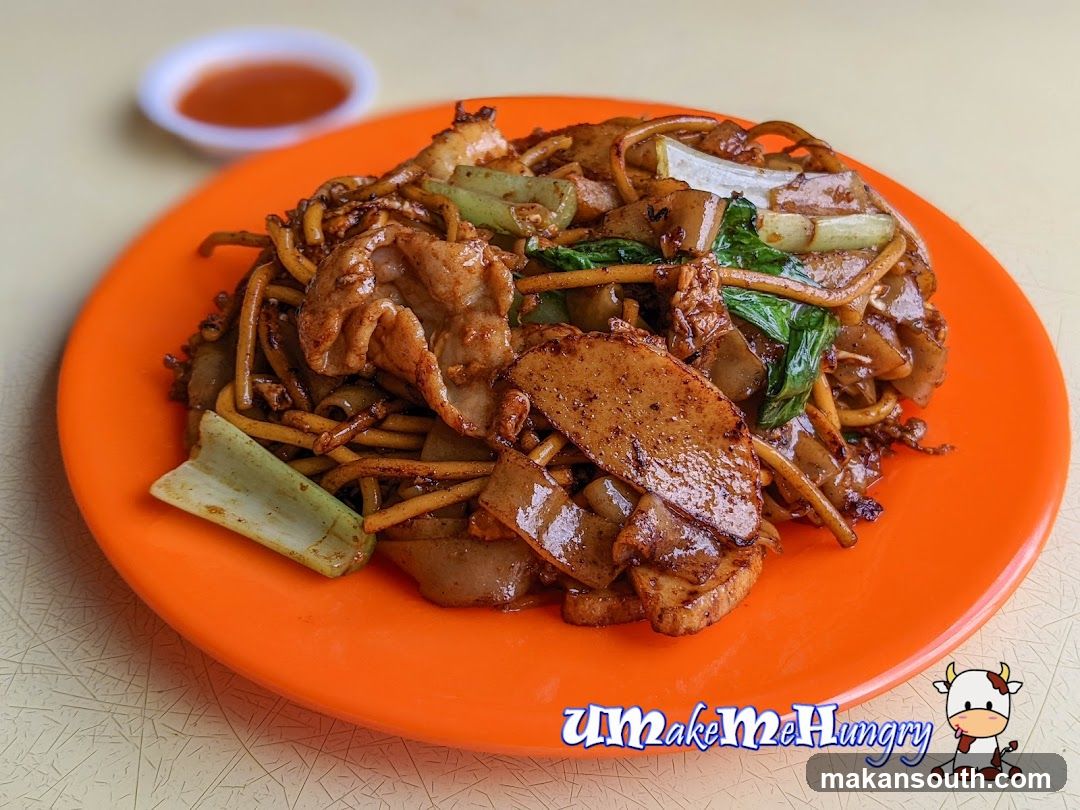 Plate of Stir-Fried Noodles