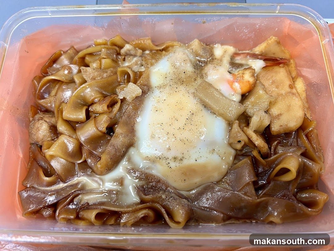 Noodles with Egg and Shrimp