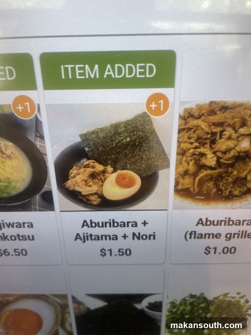 Menu Items