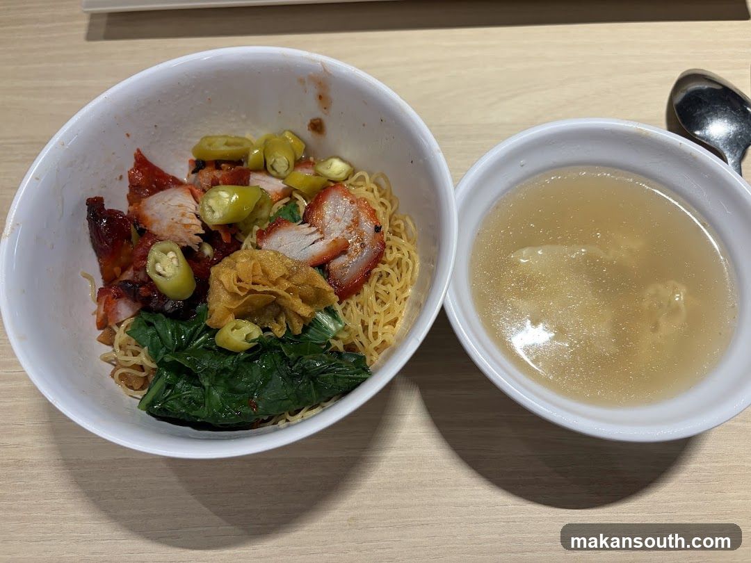 Noodles with Char Siu and Soup
