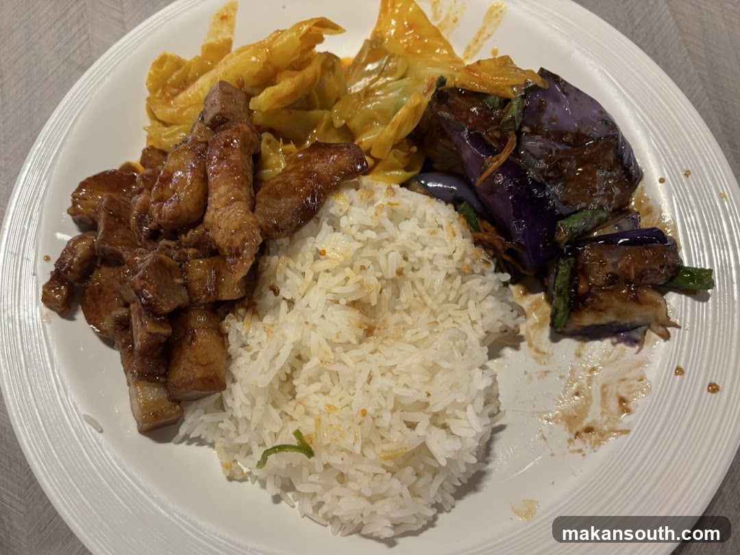 Plate of food