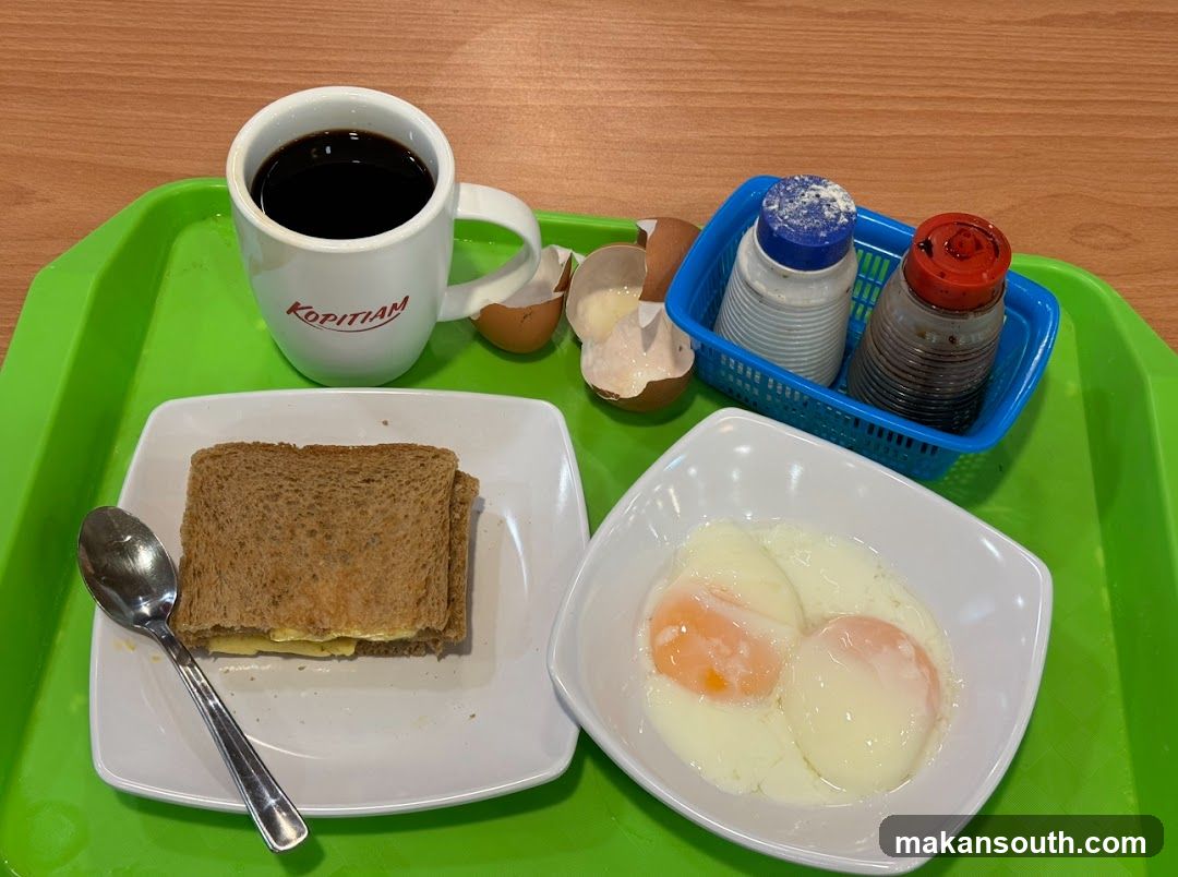 Kopi, Toast, and Eggs