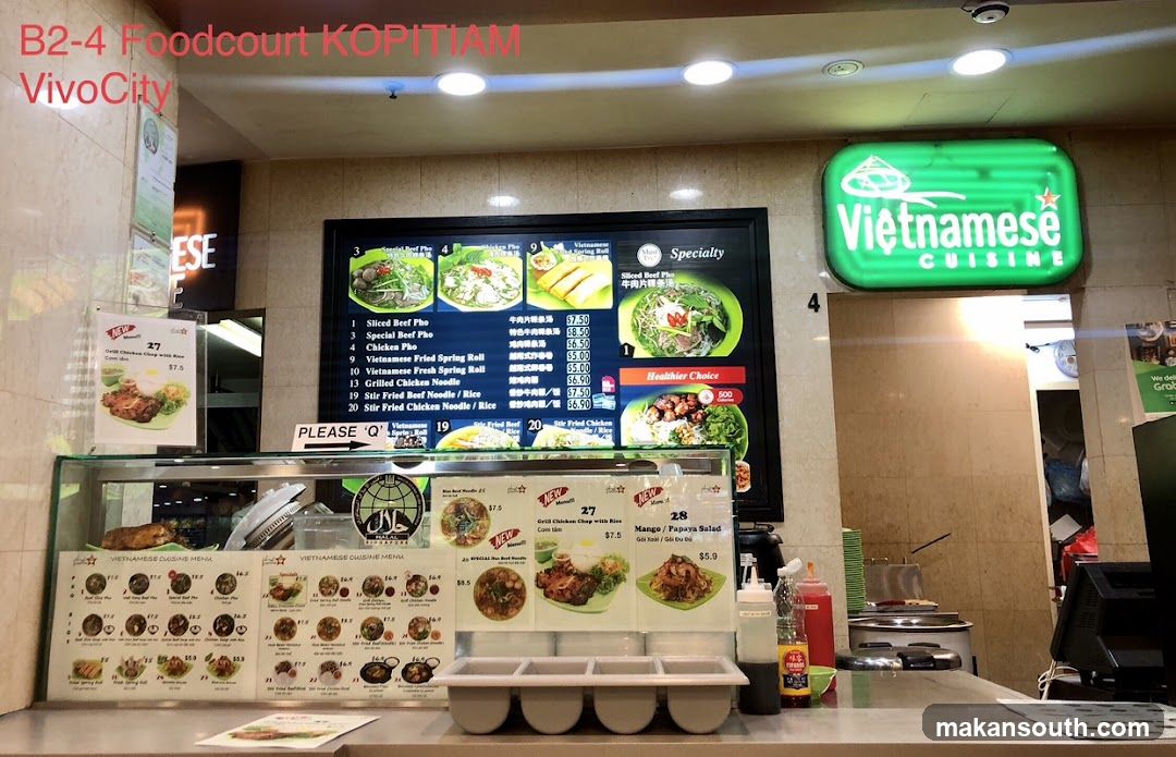 Vietnamese Cuisine Food Stall