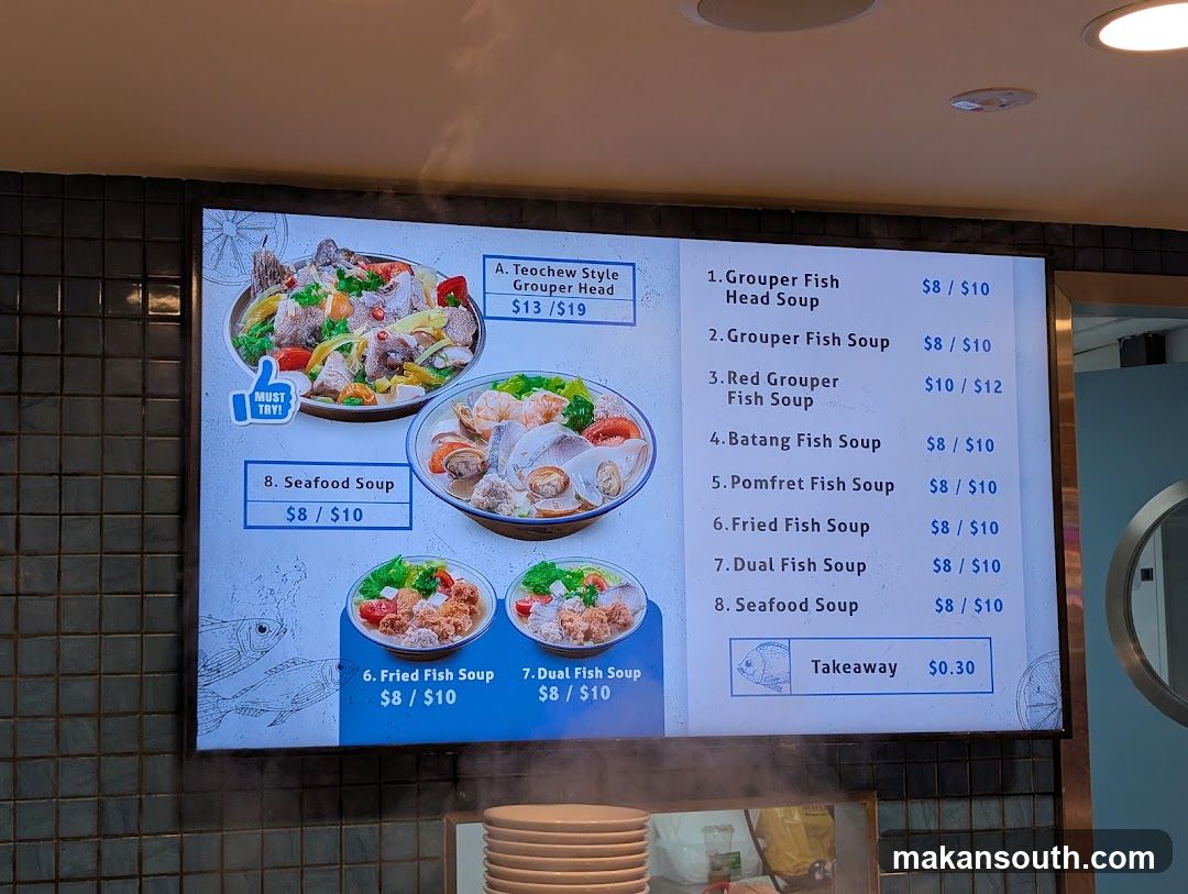 Fish Soup Menu