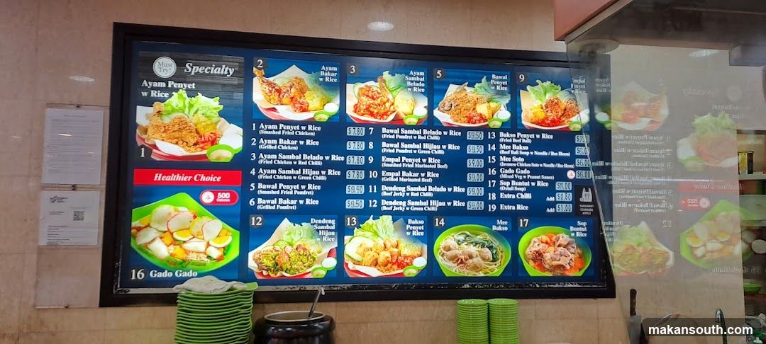 Specialty Menu