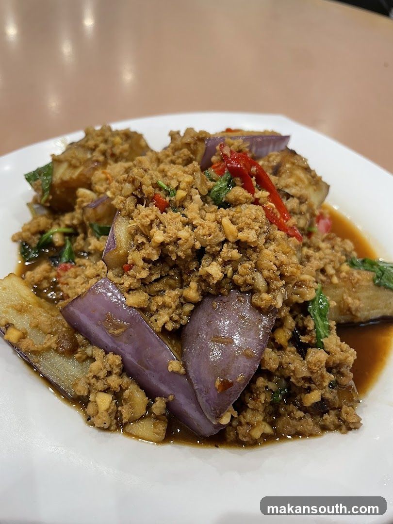 Stir-fried Eggplant with Minced Meat
