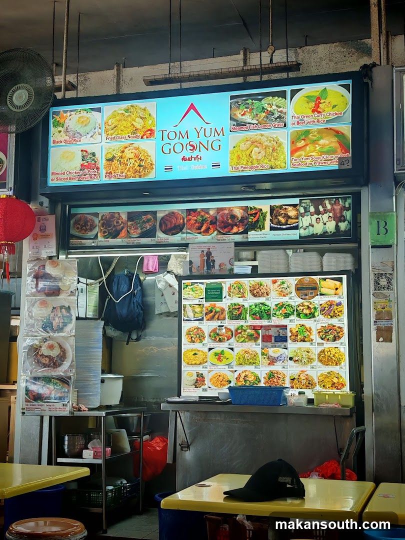 Thai Food Stall Menu