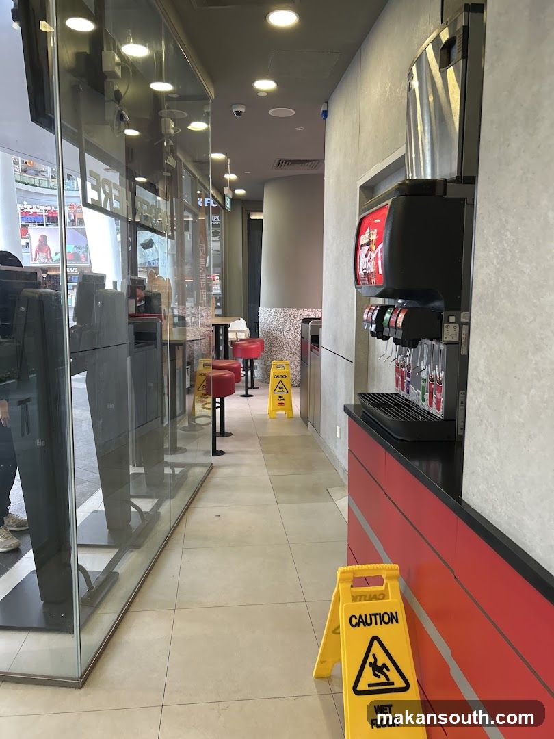 Fast Food Restaurant Interior