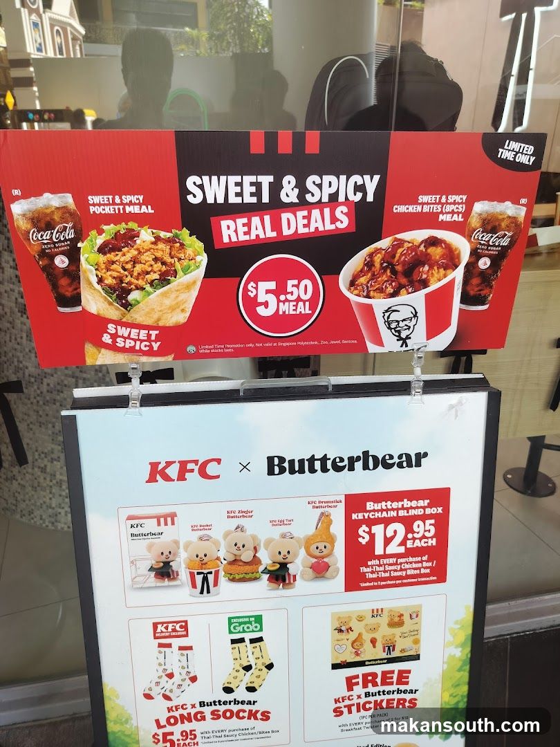 KFC x Butterbear Promotion