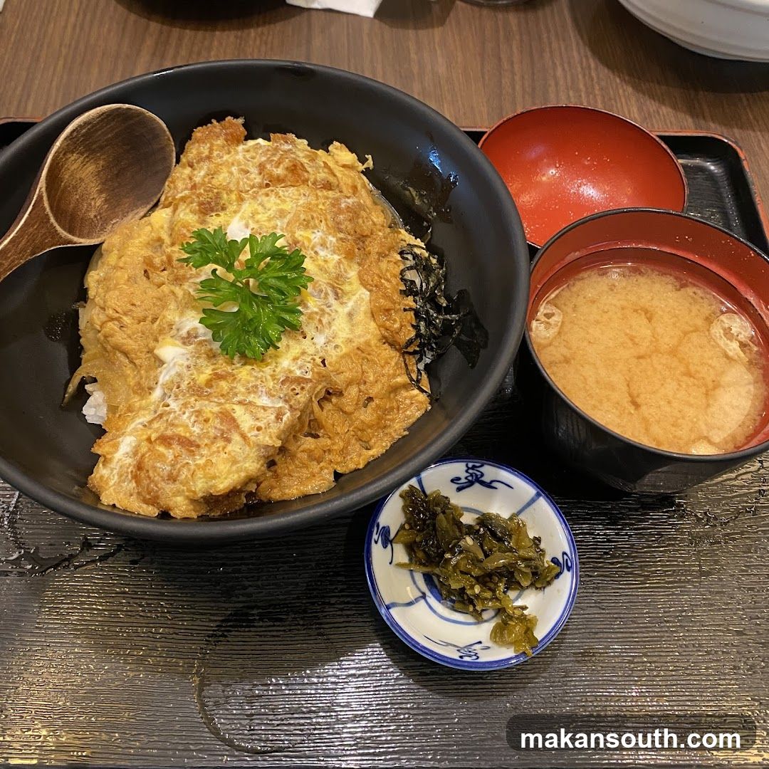 Oyakodon with Miso Soup