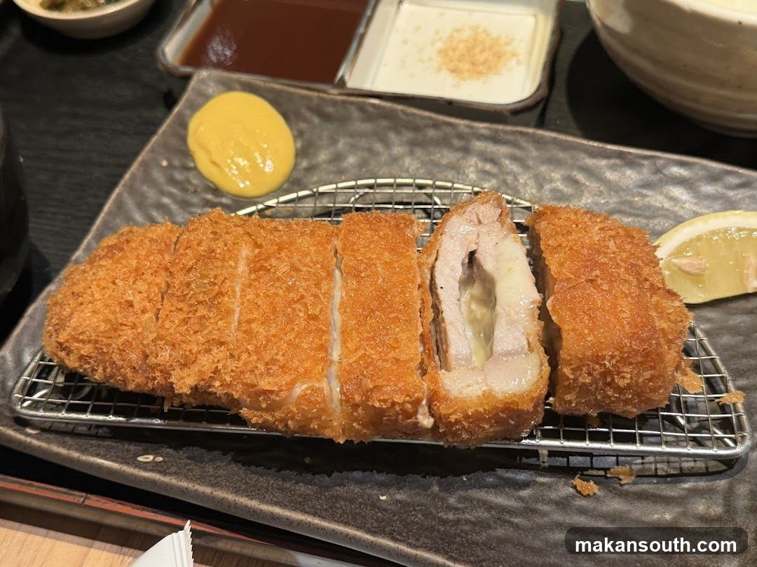 Cheese-filled Pork Cutlet