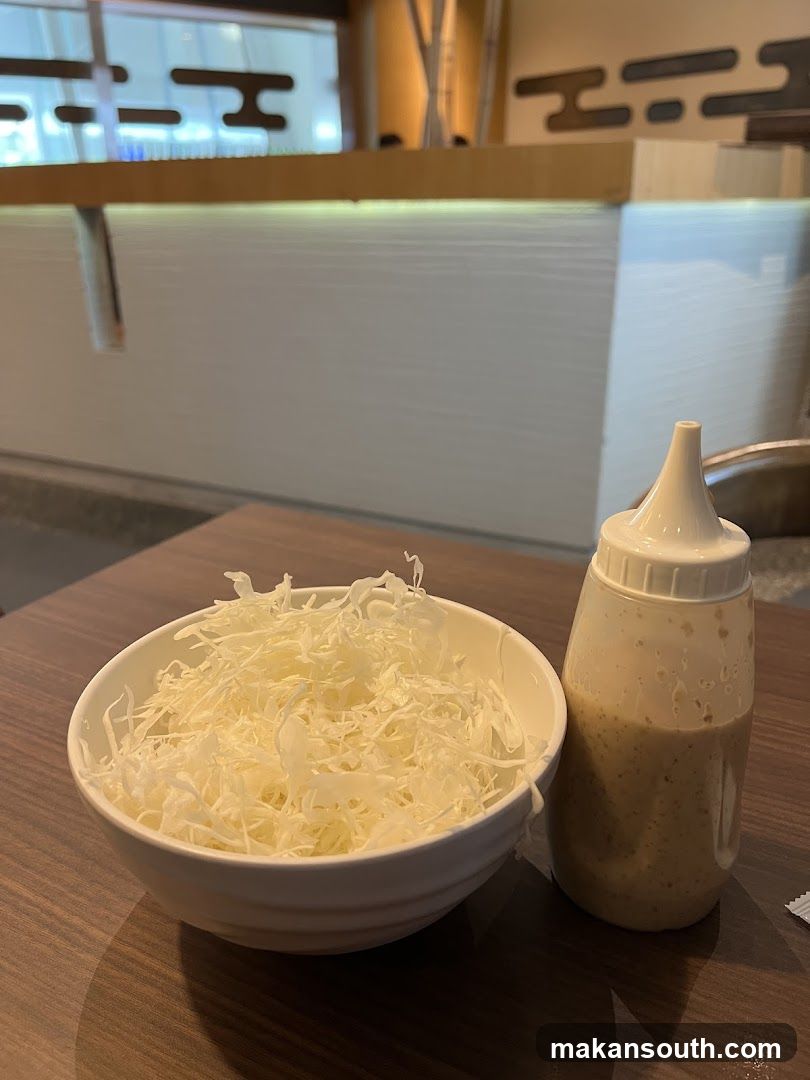 Shredded Cabbage with Dressing