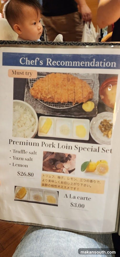 Chef's Recommendation