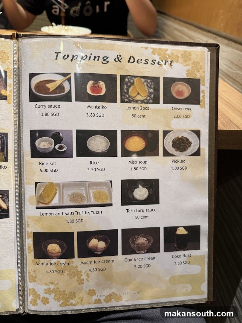 Topping & Dessert