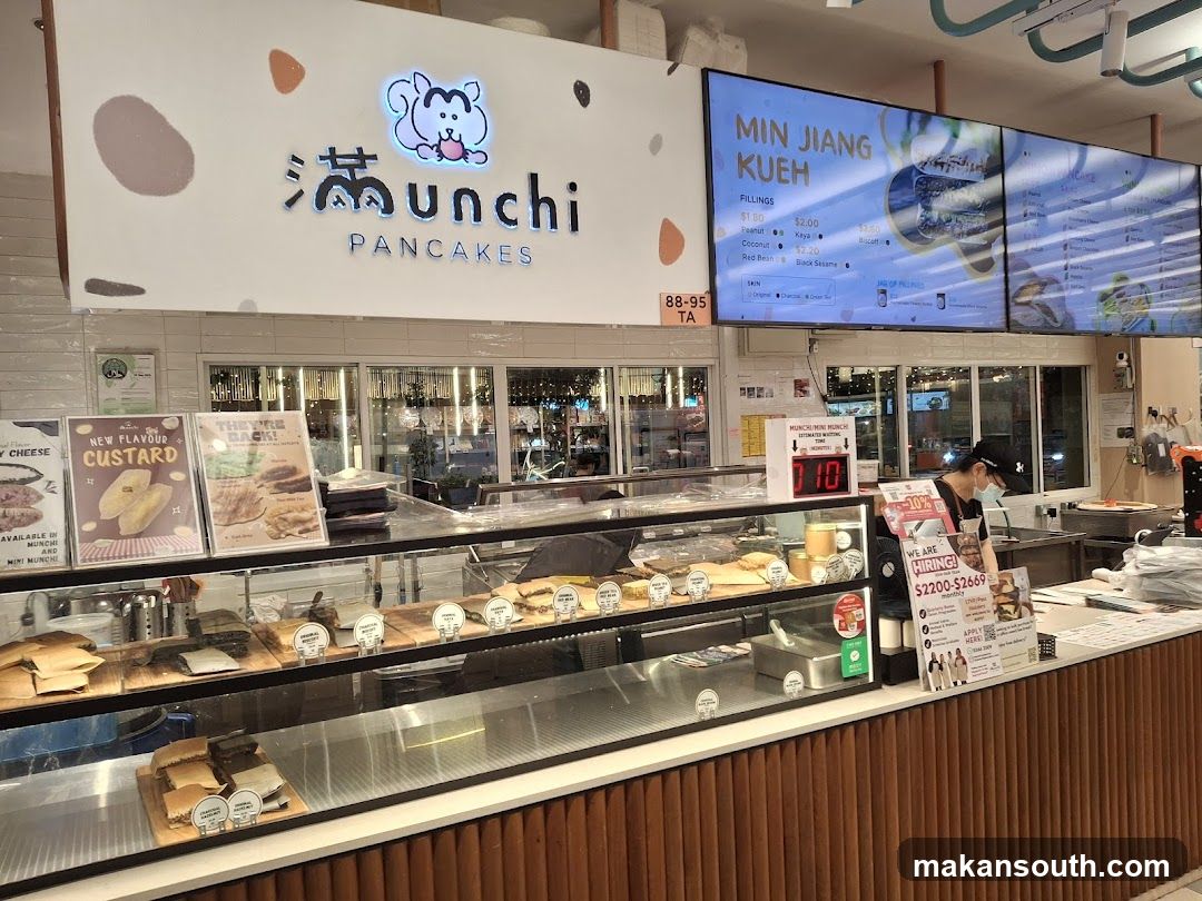 Munchi Pancakes Counter