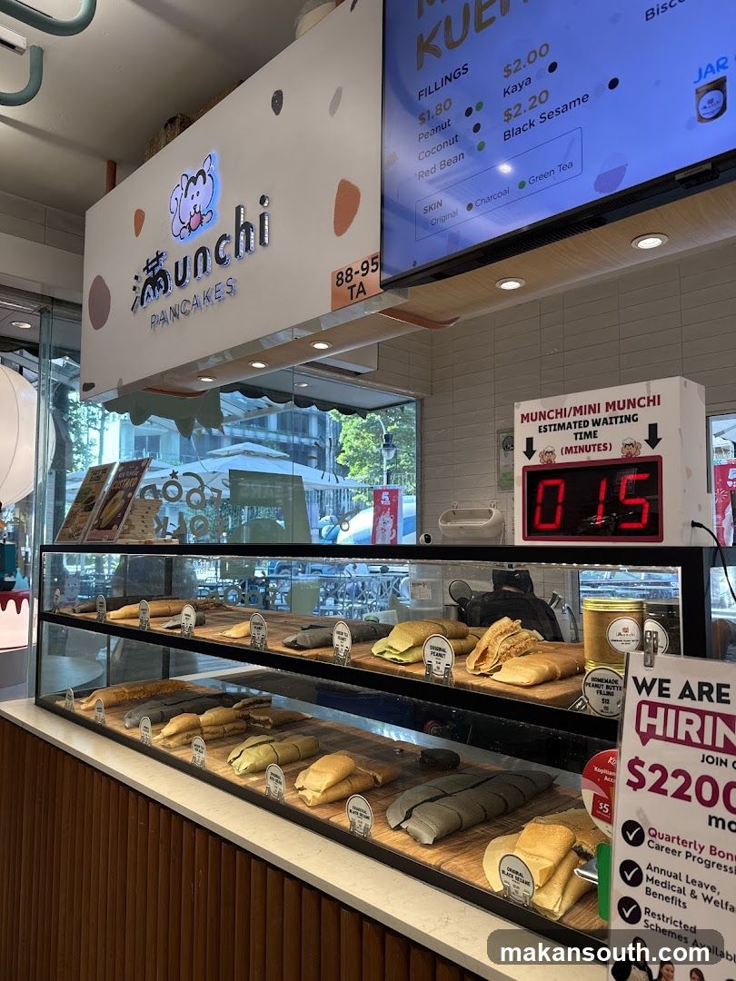 Munchi Pancakes Display
