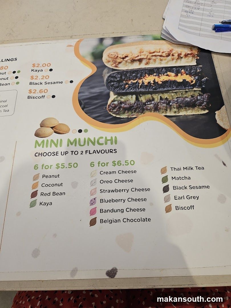Mini Munchi Menu
