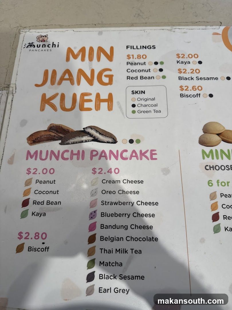 Munchi Pancakes Min Jiang Kueh