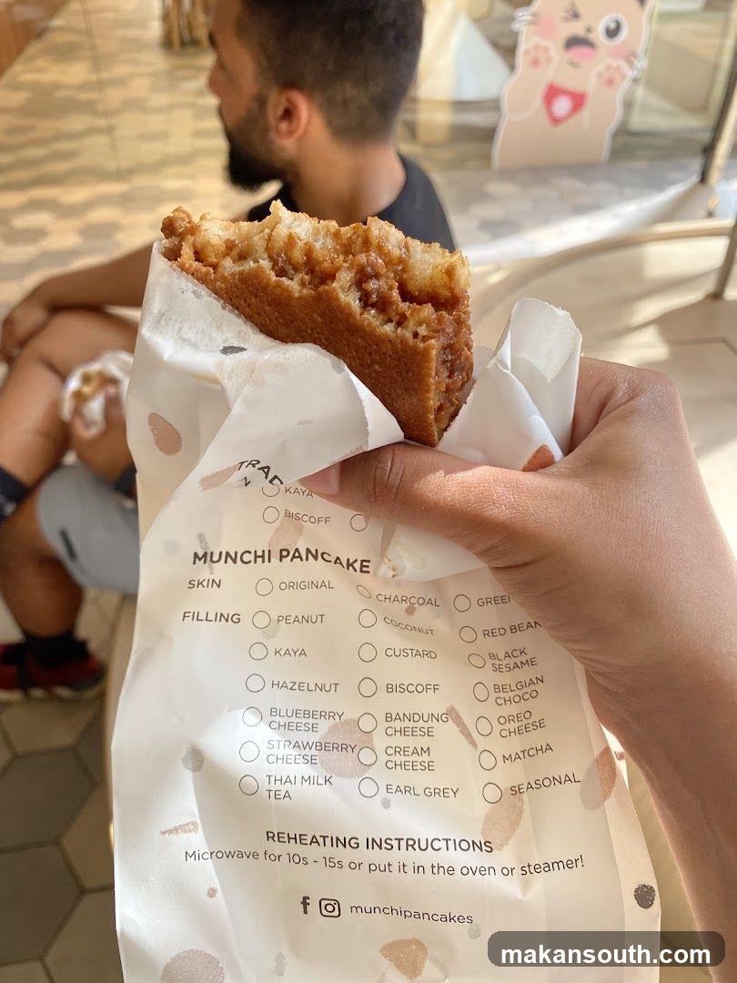 Munchi Pancake Menu