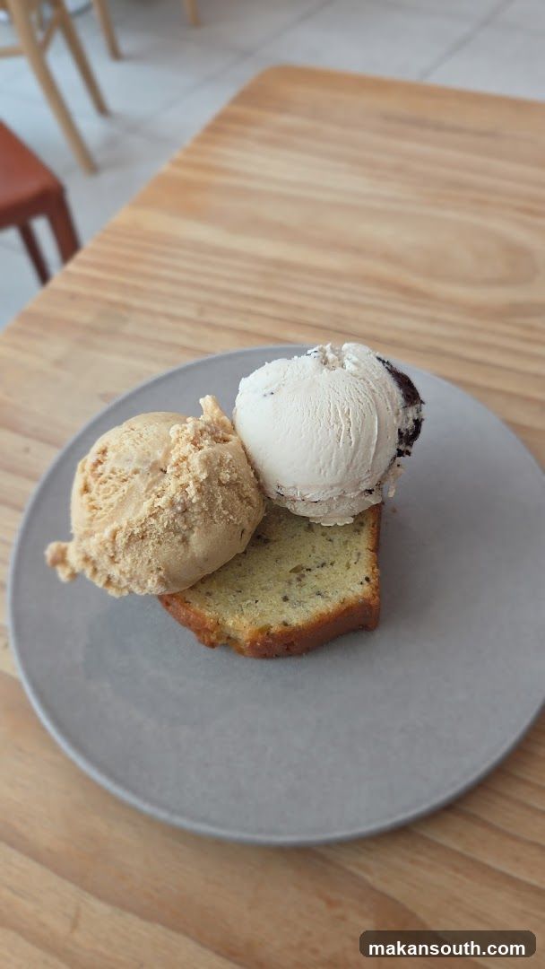 Ice Cream and Cake Slice