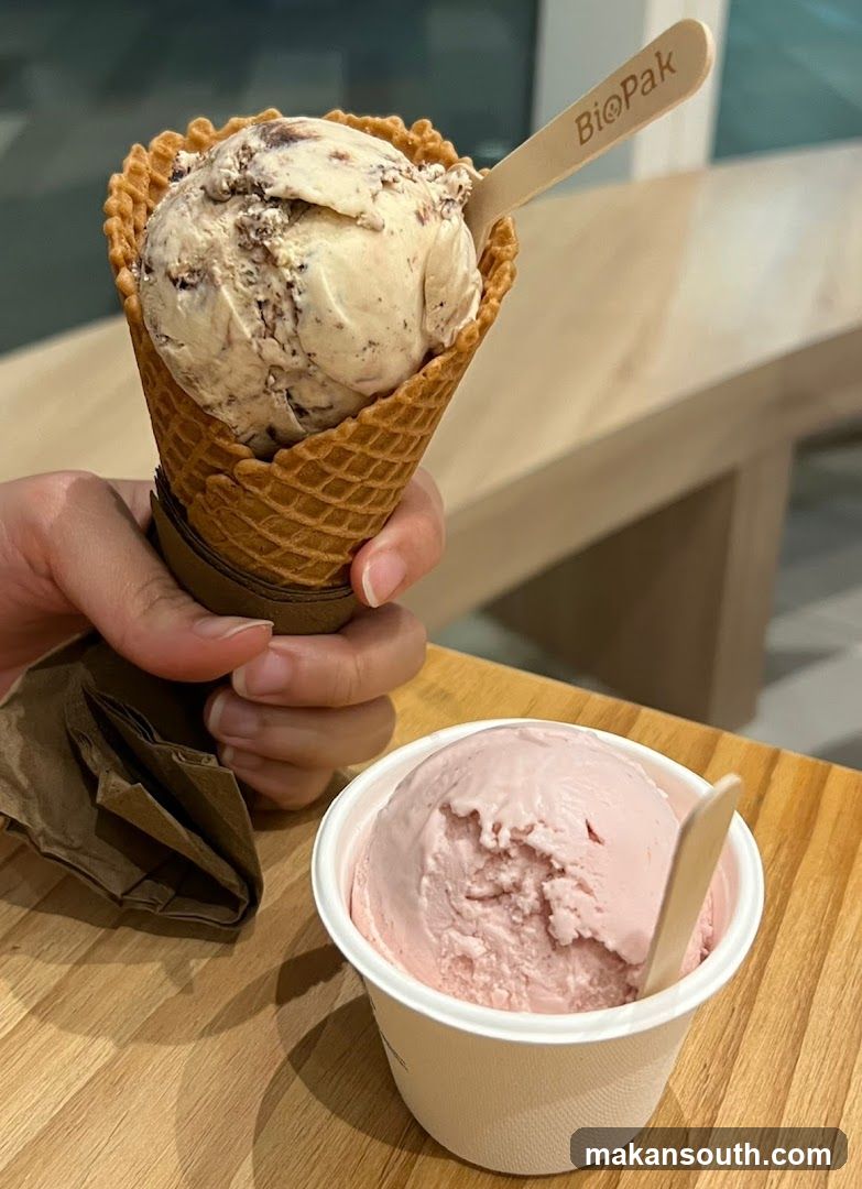 Ice Cream Cones and Cups