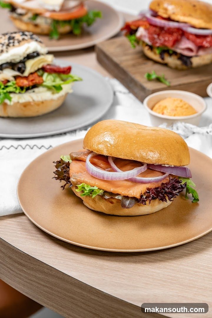 Bagel Sandwiches